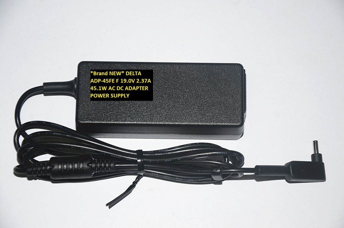 *Brand NEW* 45.1W POWER SUPPLY DELTA ADP-45FE F 19.0V 2.37A AC100-240V AC DC ADAPTER - Click Image to Close